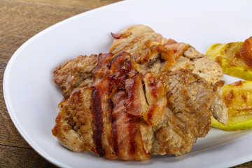 Baked pork