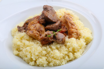 Couscous with chicken