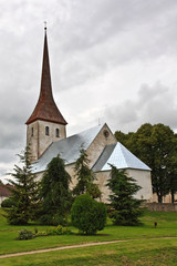 Fototapeta na wymiar Rakvere Church of the Trinity, Estonia.