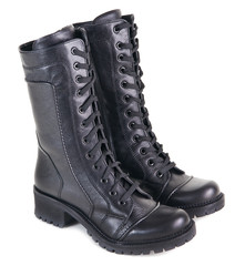 all-weather shoes isolated on a white background 