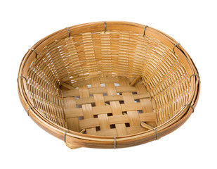 basket isolated on white background