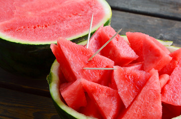 Watermelon is the Perfect Summer Fruit.
The fruit helpful for losing weight.