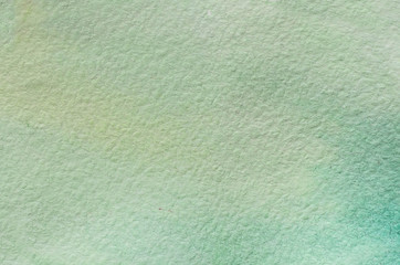 Green, yellow, eco, natural hand drawn abstract watercolor gradient background. Space for text, lettering, copy. Postcard template.