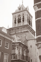Oude Kerk - Old Church, Delft, Holland, Netherlands