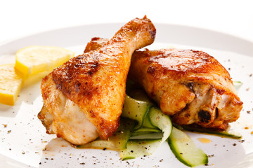 Grilled chicken legs 