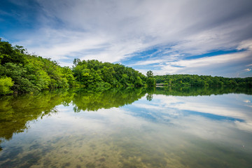 Lake Marburg, at Codorus State Park, Pennsylvania.