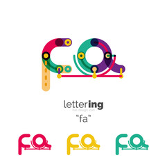 Letters logo icon