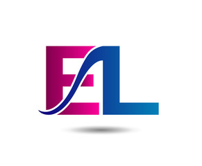 EL letter logo
