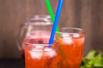 fresh strawberry drink