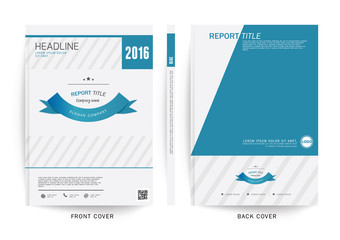 Brochure report business magazine poster template.