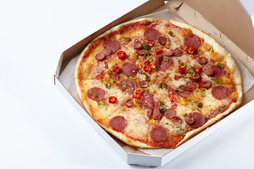 pizza in the box