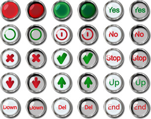 Buttons up buttons down