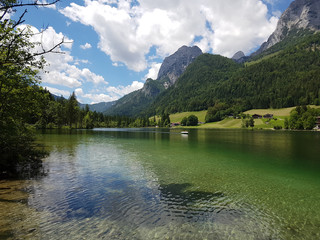 Hintersee, Ramsau, Bergsee, Oberbayern