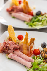 Gourmet appetizer dish