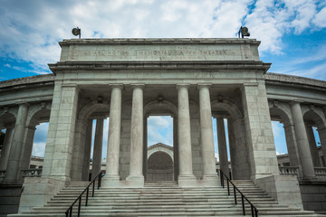 The Arlington Memorial Amphitheater in Arlington, Virginia.