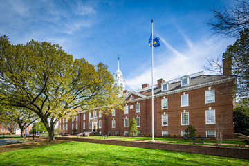 The Delaware State Capitol Building in Dover, Delaware.