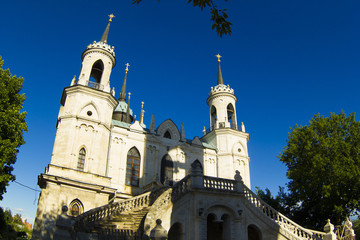 Obraz premium The Church of the Vladimir icon of the Mother of God