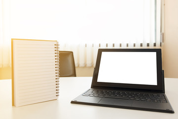 blank screen computer tablet