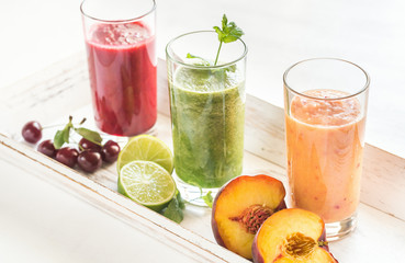 Fruit and vegetable smoothies