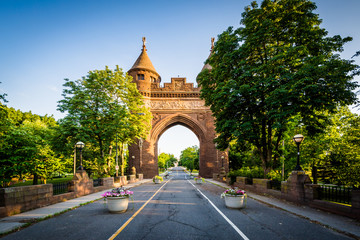 The Soldiers and Sailors Memorial Arch, in Hartford, Connecticut