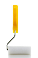 Obraz premium paint roller isolated on white