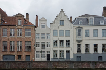Fototapeta na wymiar Canals in Brugge
