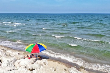 Obraz premium Wild beach