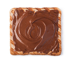 Toast with Chocolate cream
