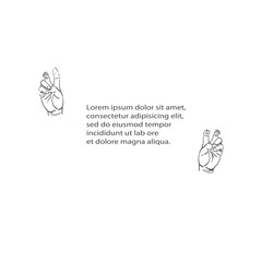 Funny quotes in a figure of  gnarled fingers