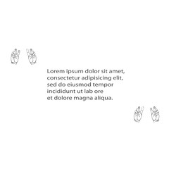 Funny quotes in a figure of  gnarled fingers