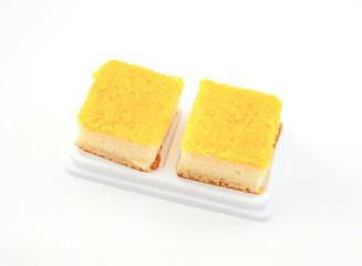 golden threads cake, thai style