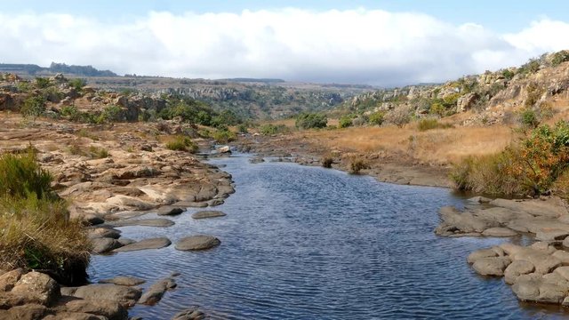 Olifants river in south africa near Sabie.