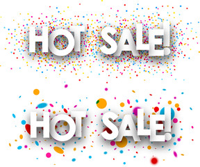 Hot sale paper banners.