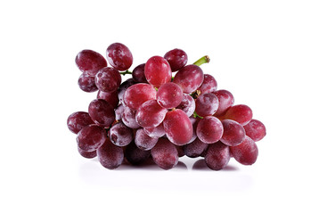 grape close up isolated on white background