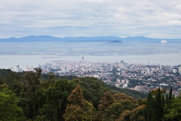 George Town Penang, Malaysia view from Penang Hill