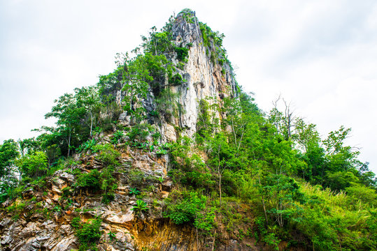 Landscape view of Pratu Pha tourist attraction