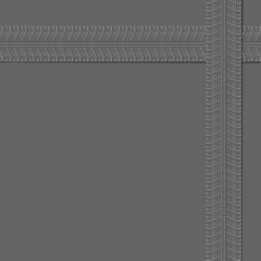 Banner with automobile theme.