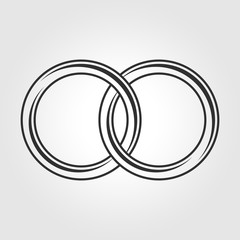 Wedding ring icon