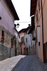A street in Barolo, Italy