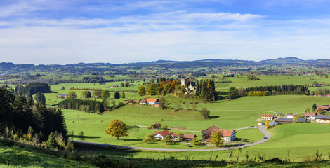 ländliche Idylle nahe Sulzberg im Allgäu