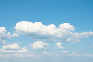 Beautiful sky with clouds