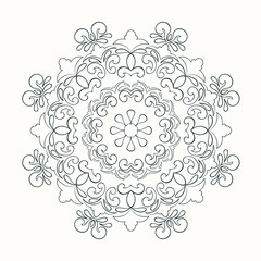 Mandala decorative element