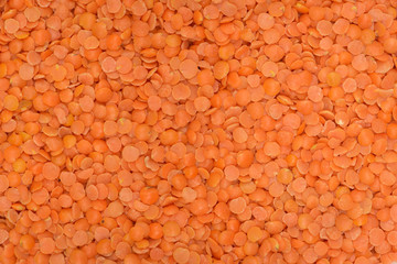 Prepared lentils background