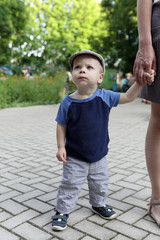 Boy in cap