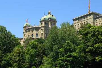 Federal Parliament Building in Bern