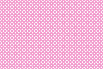 Small pink white polka dot background