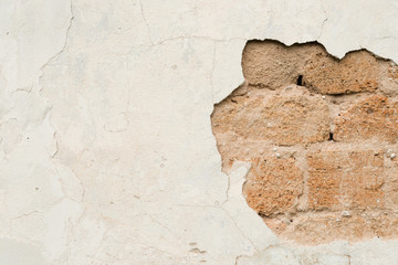 Brick texture with scratches and cracks