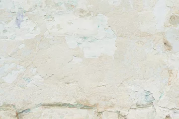 Foto op Plexiglas Verweerde muur Muurfragment met krassen en scheuren