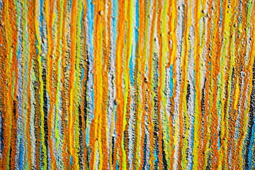 multicolors streaks on the wall