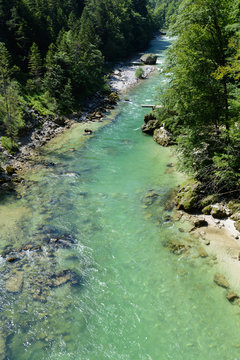 Wildwasserfluss Salza - Austria